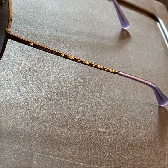 Coach Purple Sunglasses - Picture 7 of 9